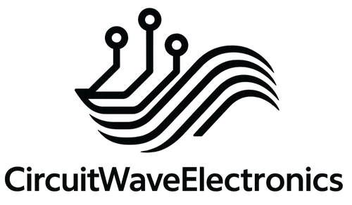 unique color black logo for CircuitWaveElectronics